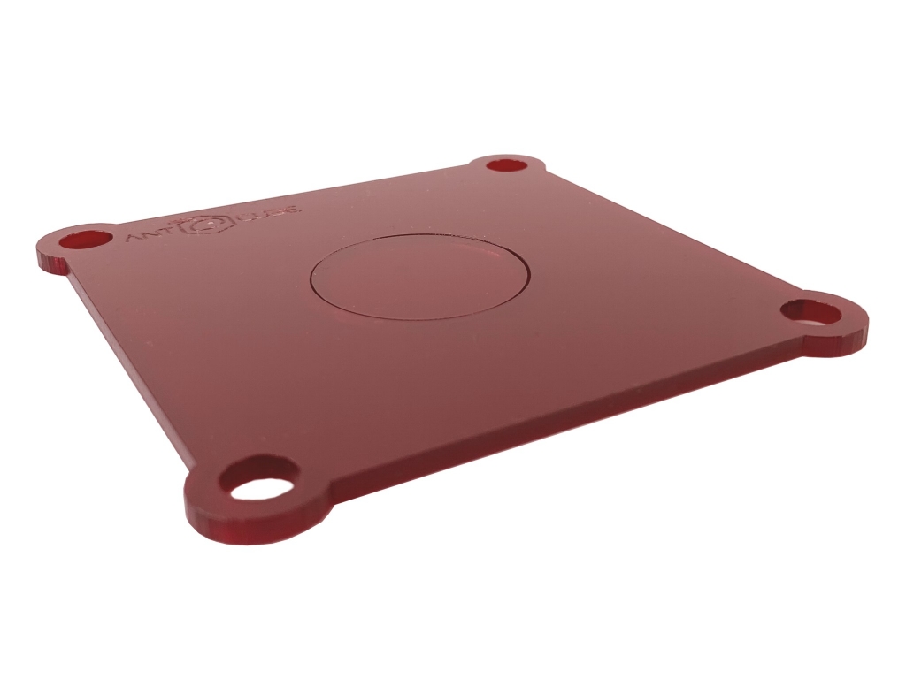 red cover plate 10x10 - PF